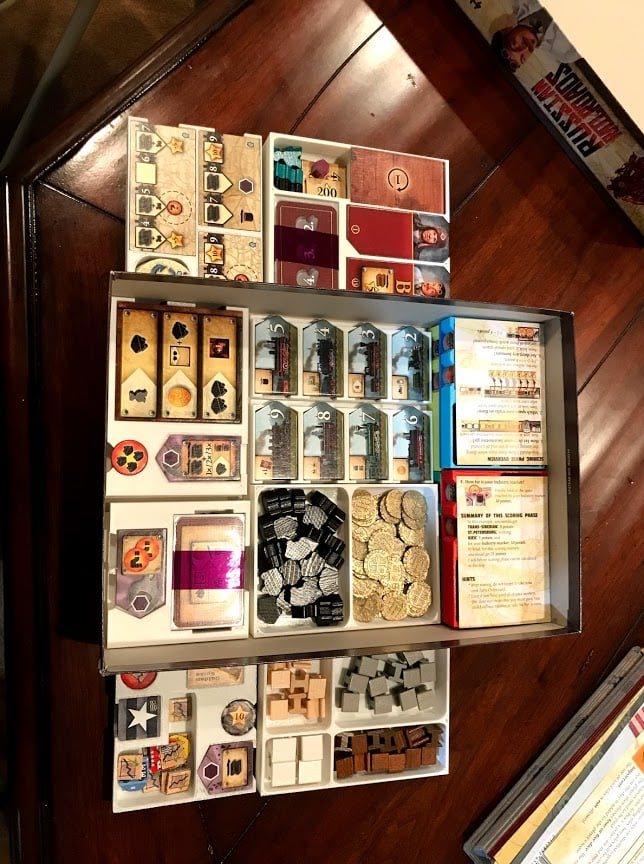 Rusian Railsroads insert (with expansions)