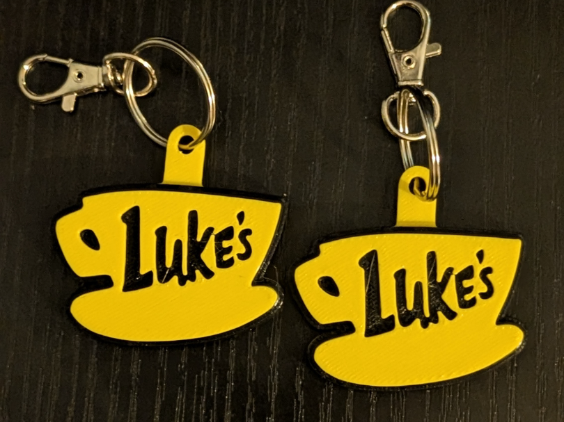 Lukes Diner Keychain