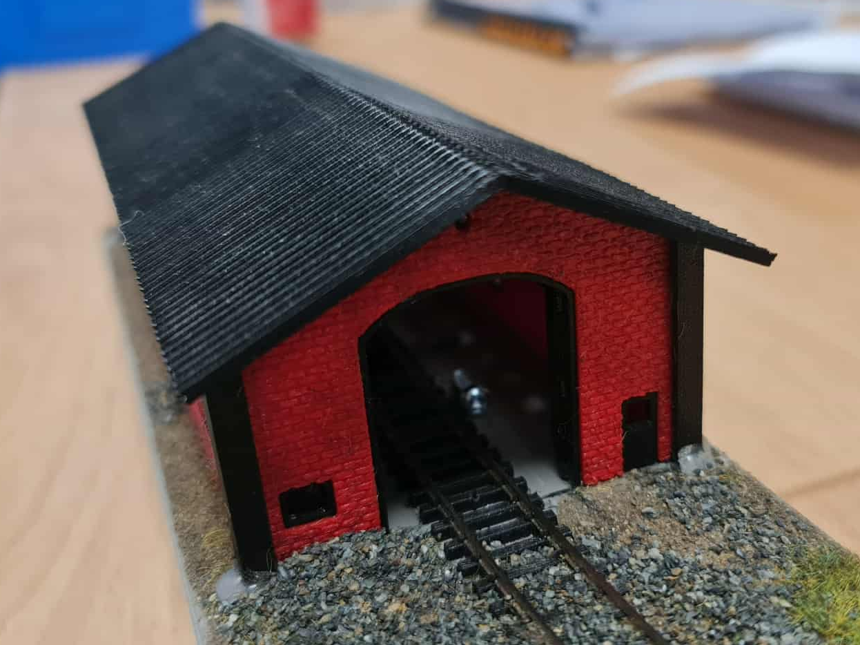 KATO N scale Train Shed