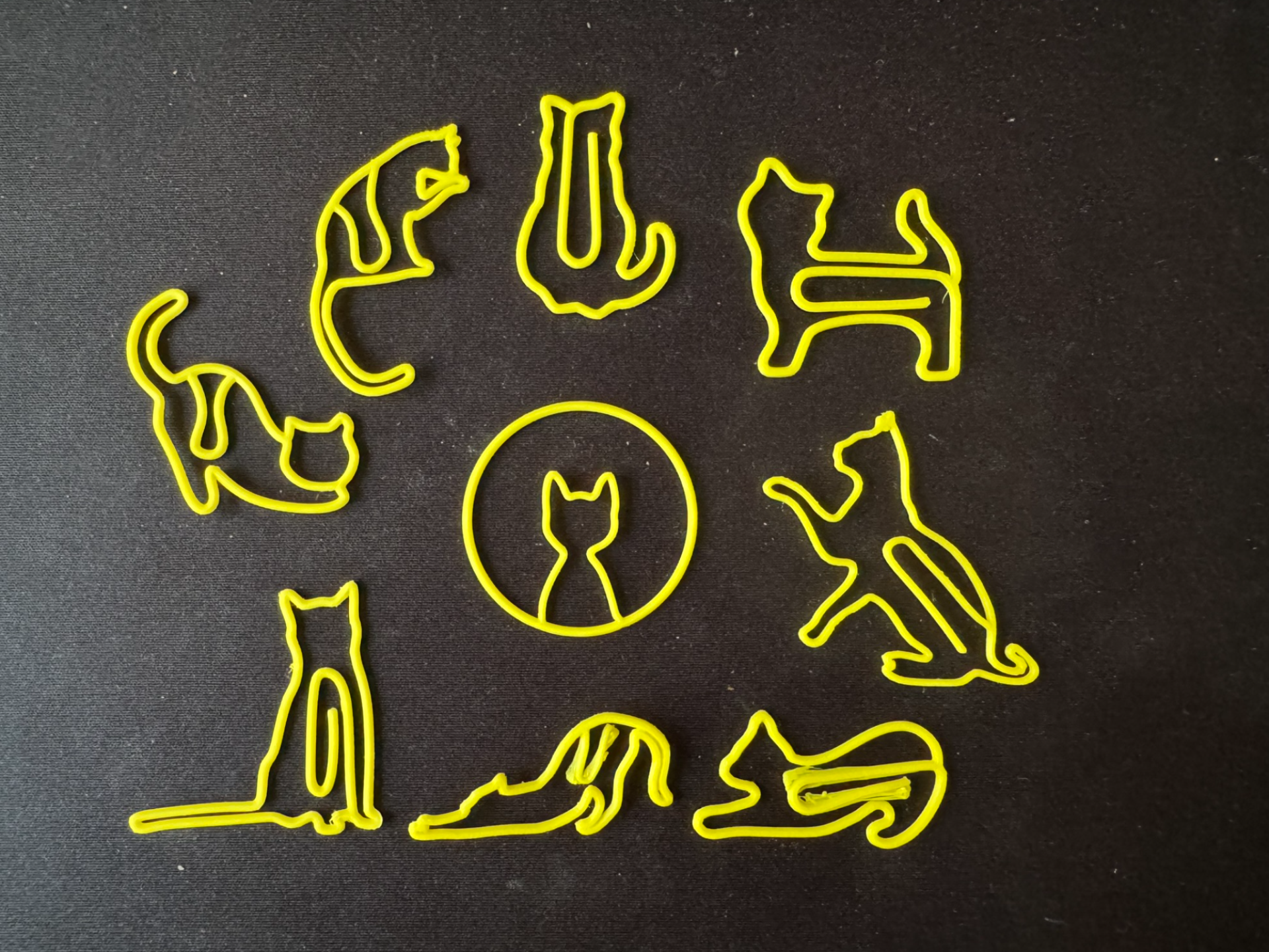 Kuching (Cat) Paperclips