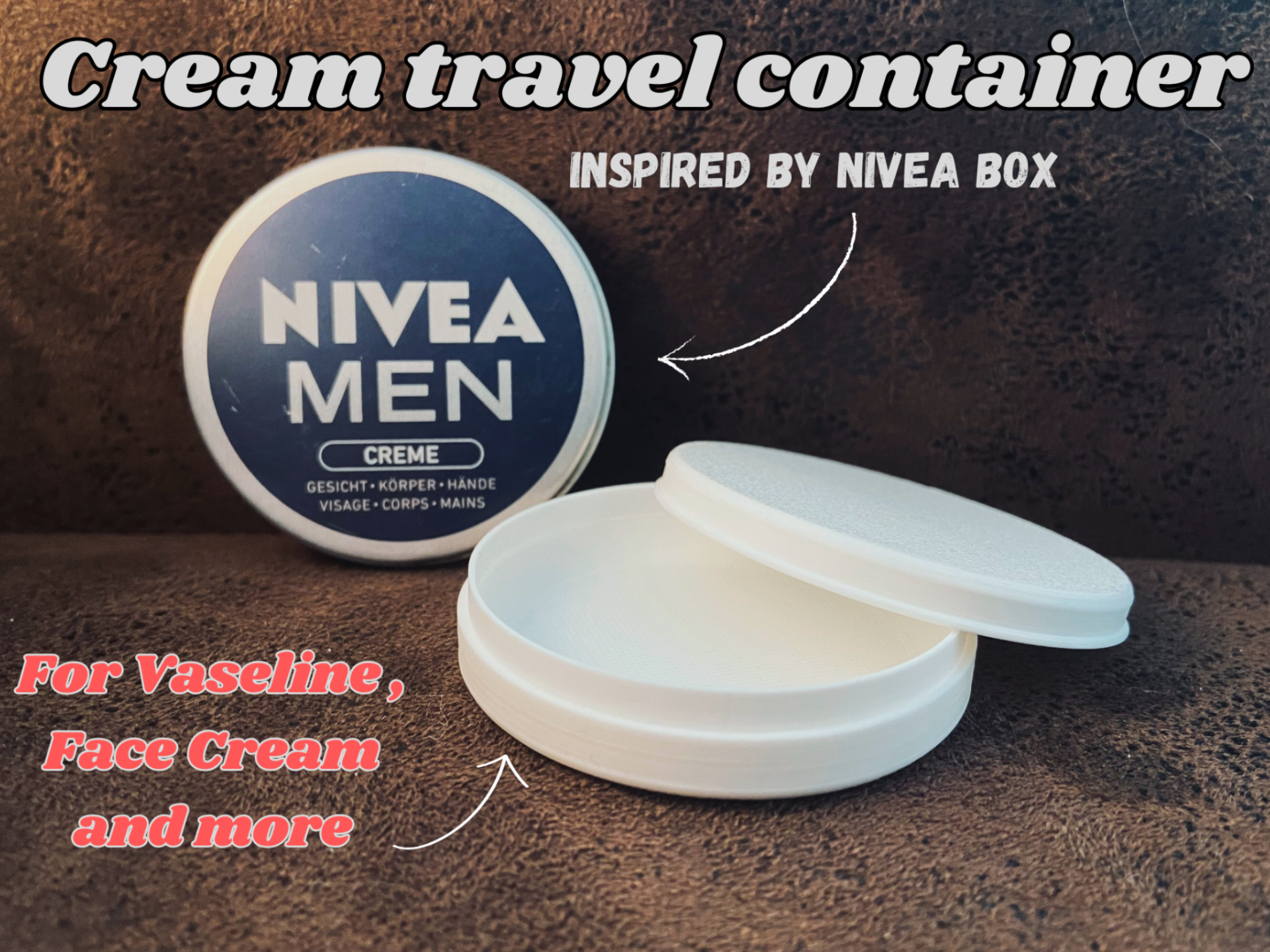 NIVEA Creme travel container
