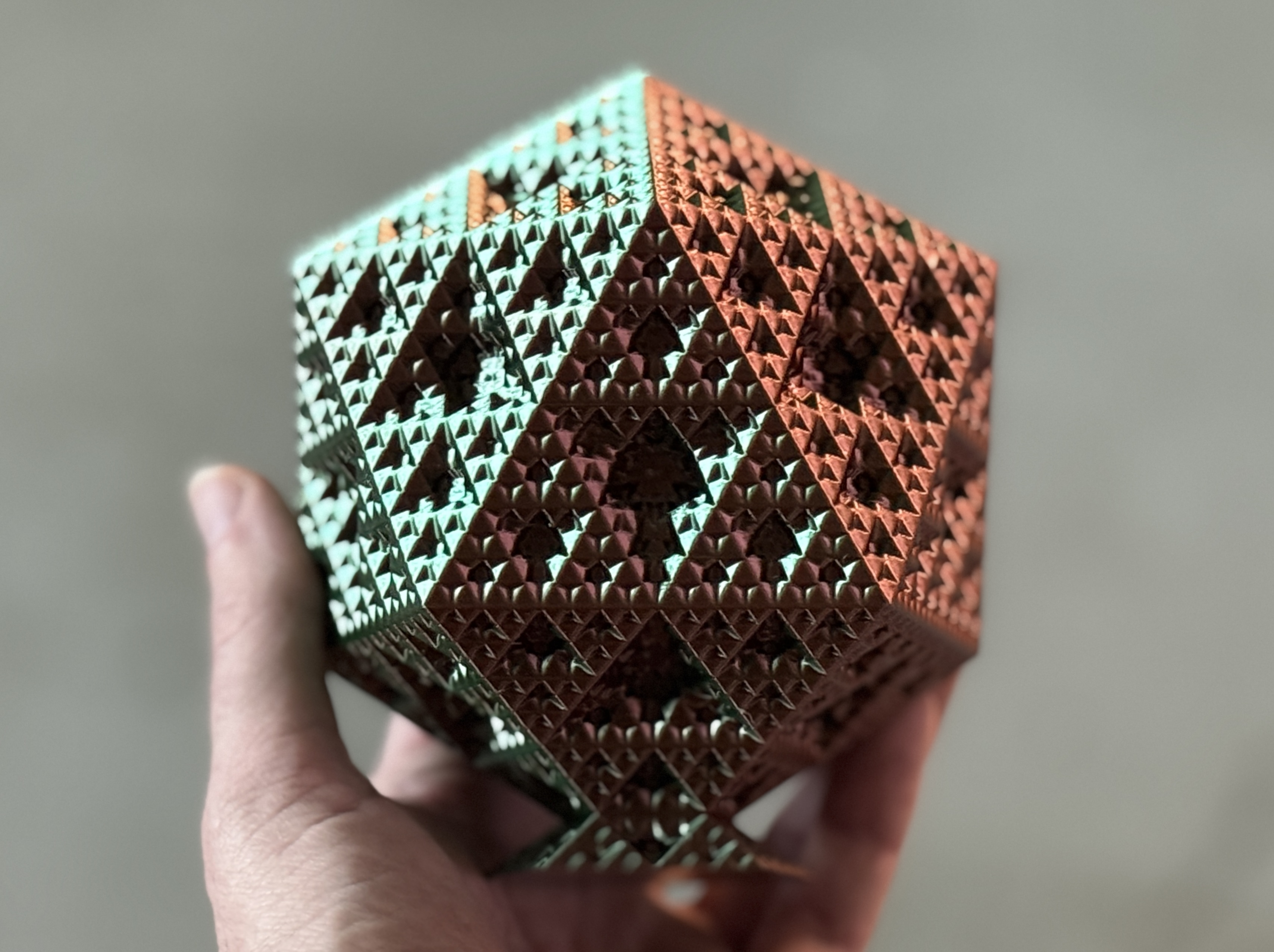 Sierpiński Icosahedron - Level 4 (No Supports)