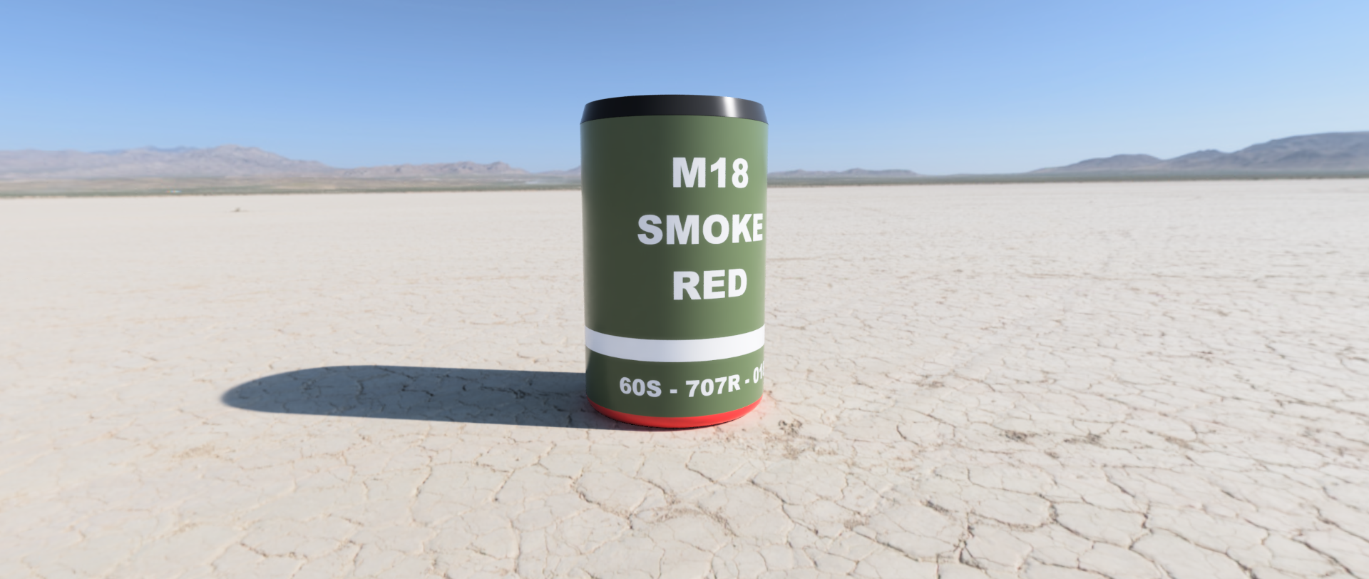 Can Holder - Smoke Grenade replica 355ml cans