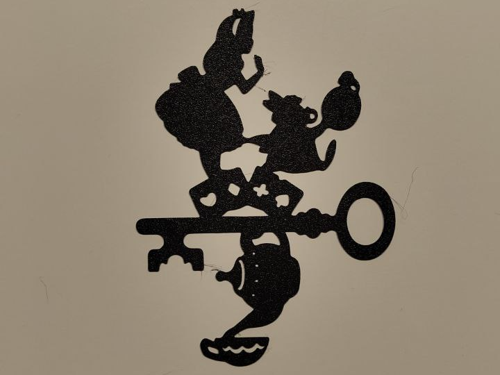 key mistery alice wonderland