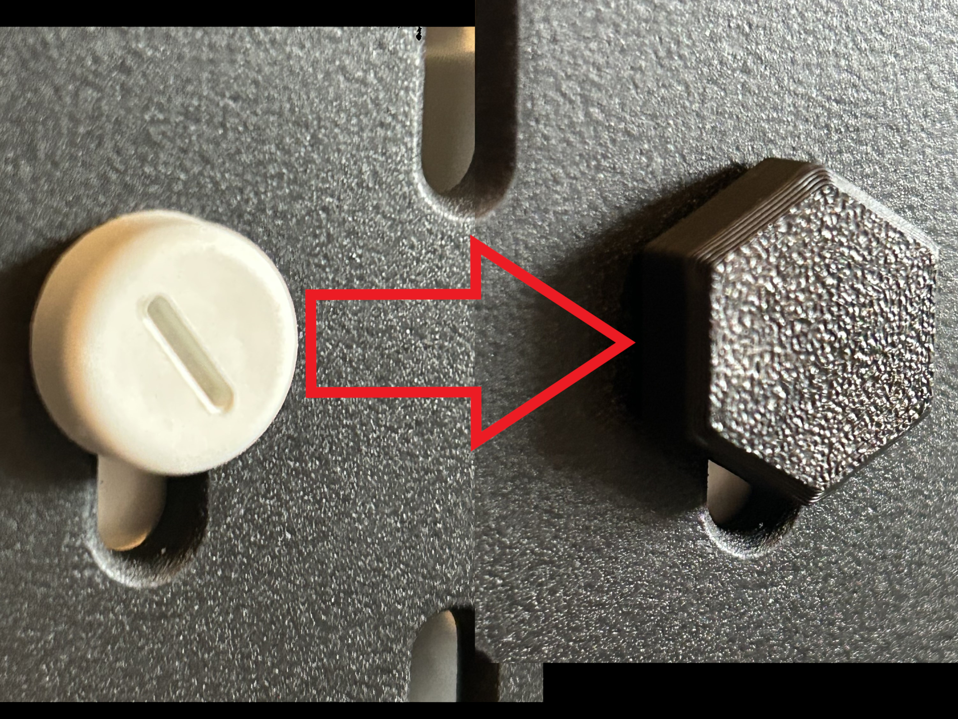 IKEA Skadis Screw Cover