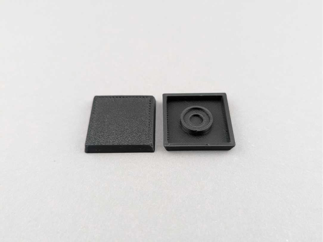 Square base 25x25mm multimagnetic