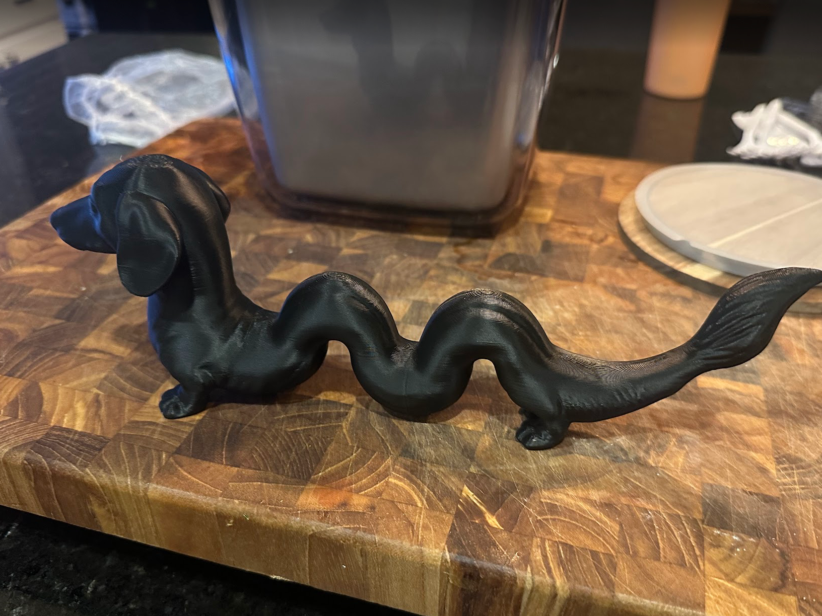 Dach-ness Monster (Dachshund Loch Ness Monster)