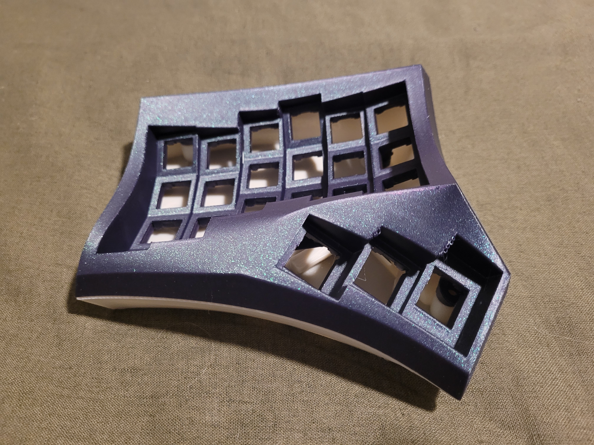 Dactyl Cygnus ergonomic keyboard 4x6 by juhakaup