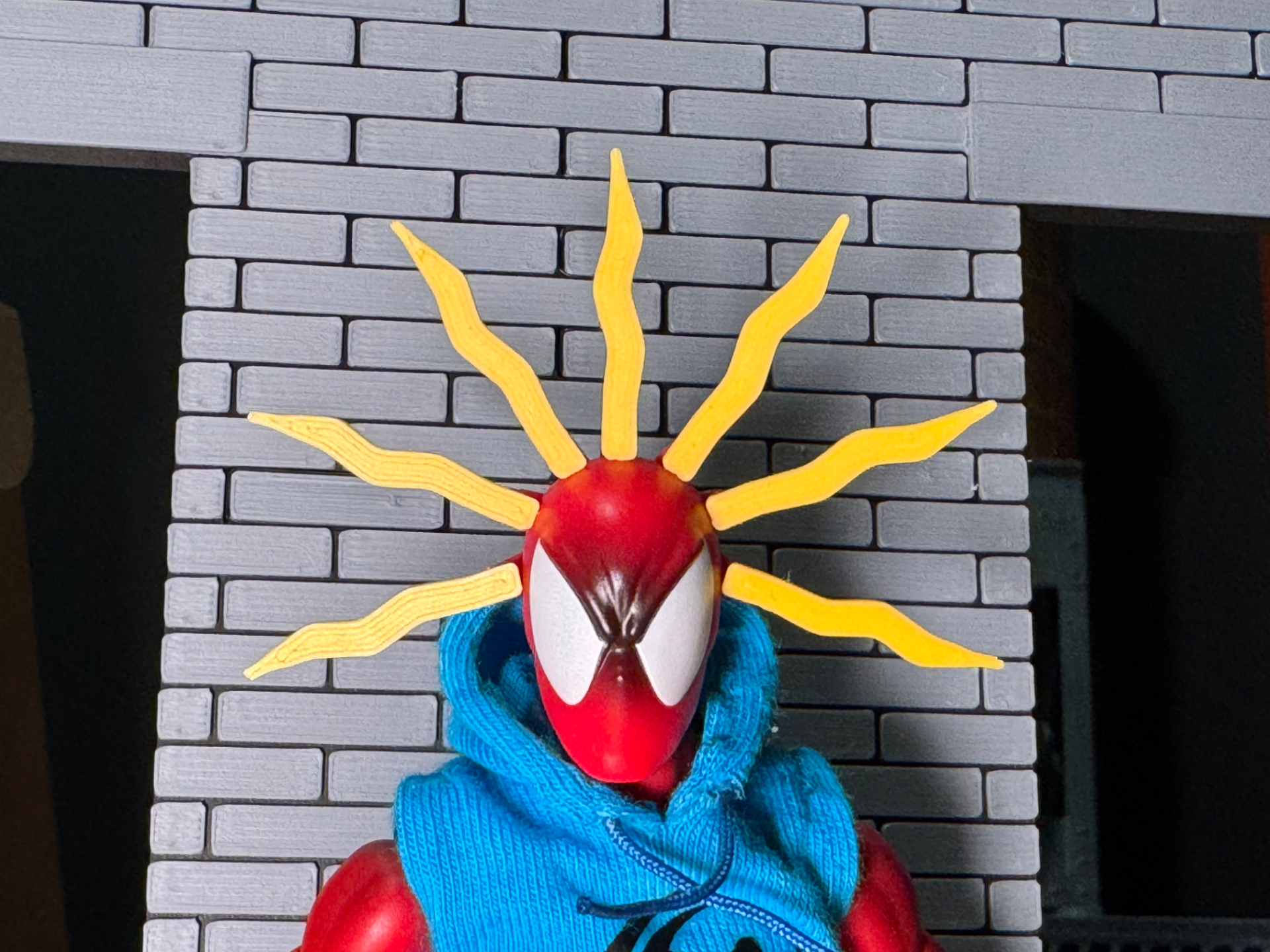 Spider sense for 1:12 action figures