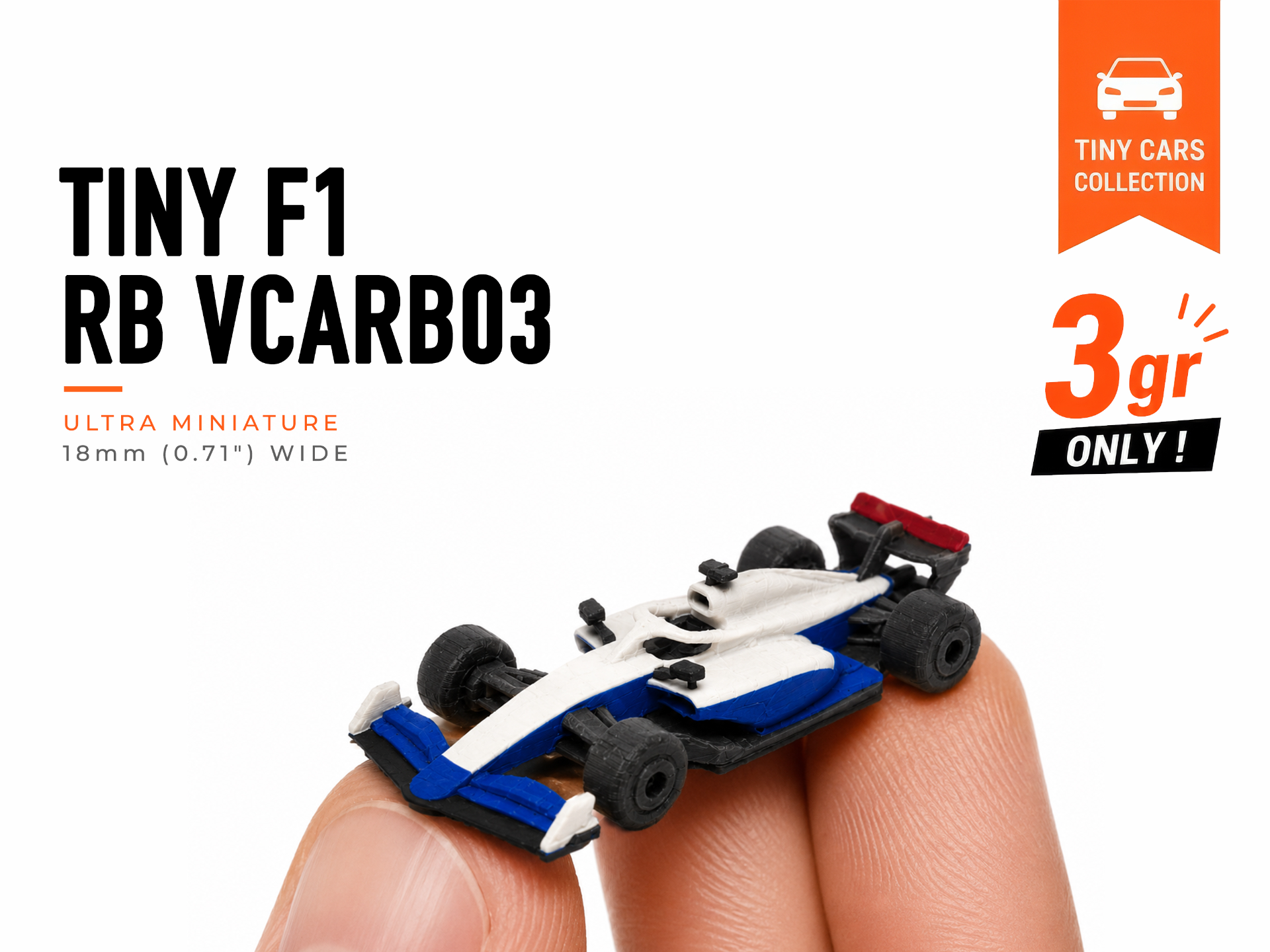 Tiny F1 Racing Bulls VCARB03 - Mini Cars Series