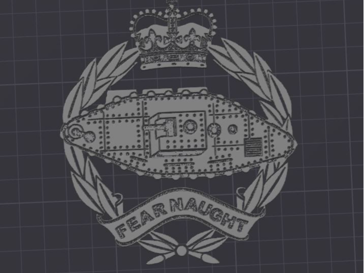 Royal Tank Regiment Cap Badge
