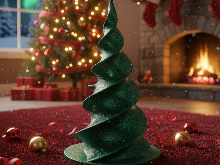 Sapin Spirale Noel