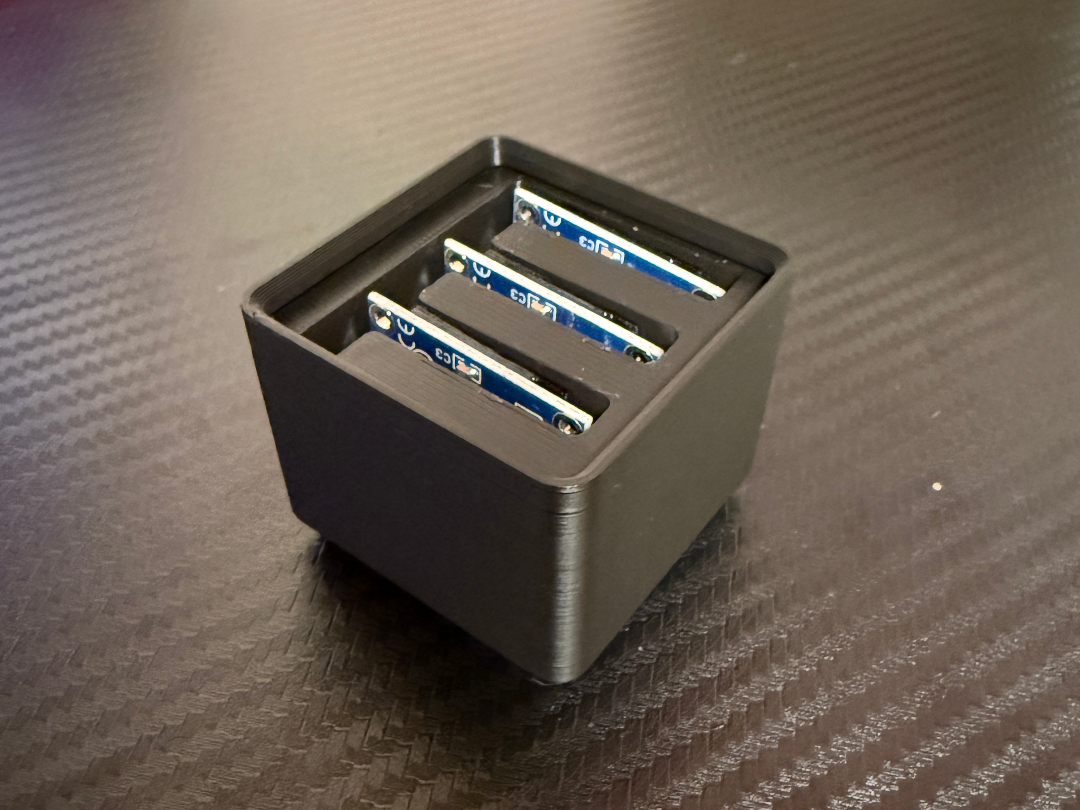 Gridfinity Oled display holder (stackable)