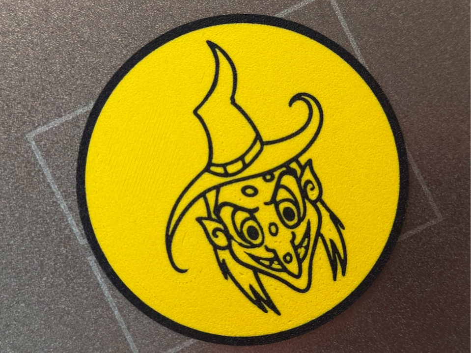 Witch coaster - Halloweeen