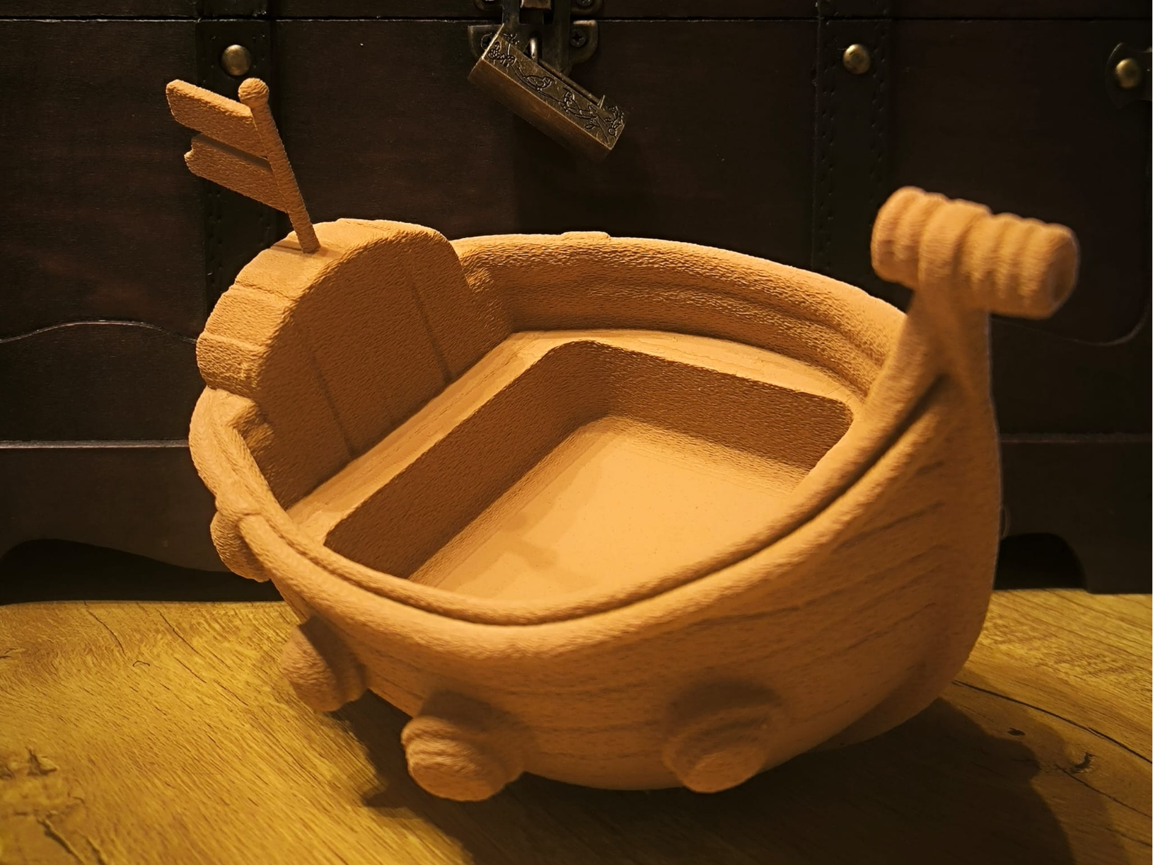 Süßigkeitenschale Schiff