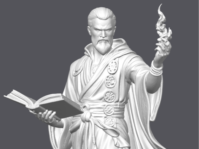 DnD Mago Umano