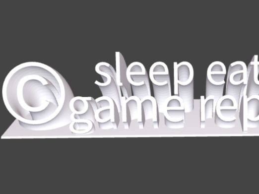 sleep eat game repeat