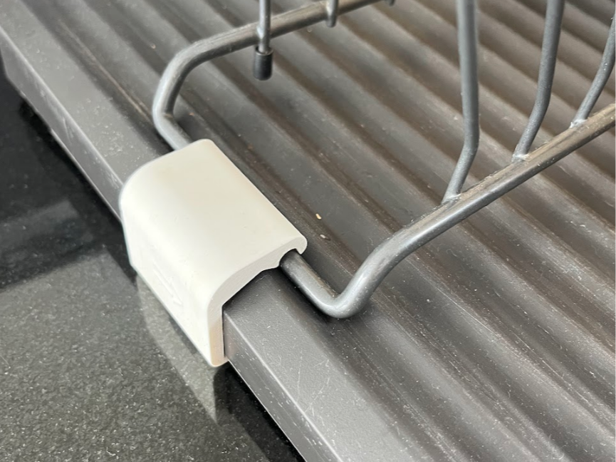 Ikea Rinnig dish drainer plate holder clips riser