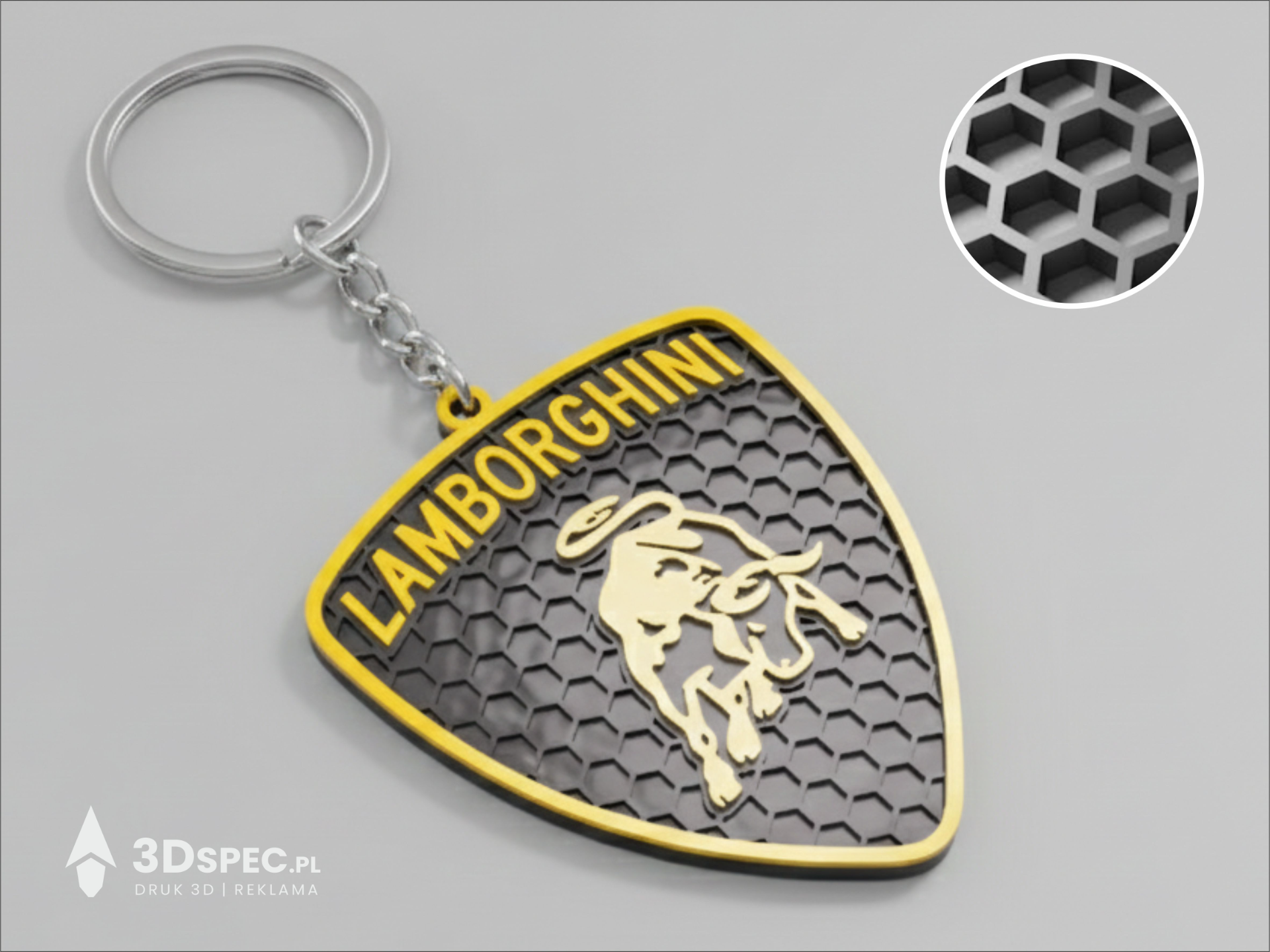 Lamborghini keychain