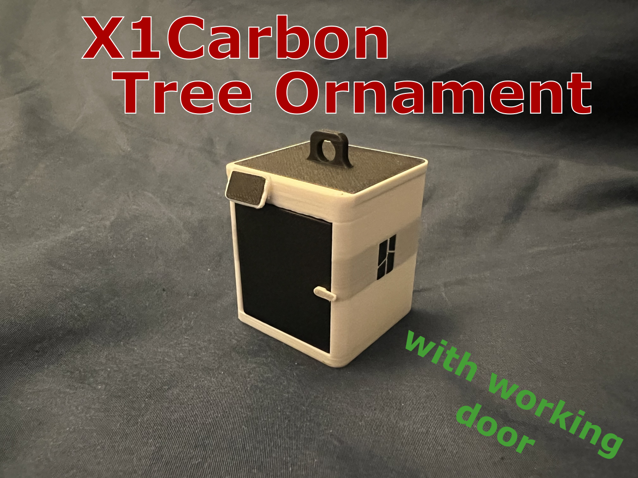 X1Carbon Christmas Tree Ornament