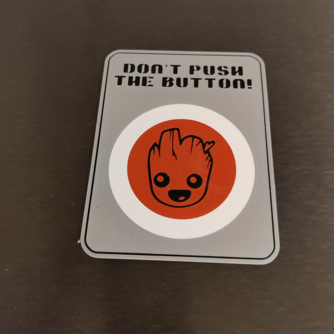 Dont't push the button
