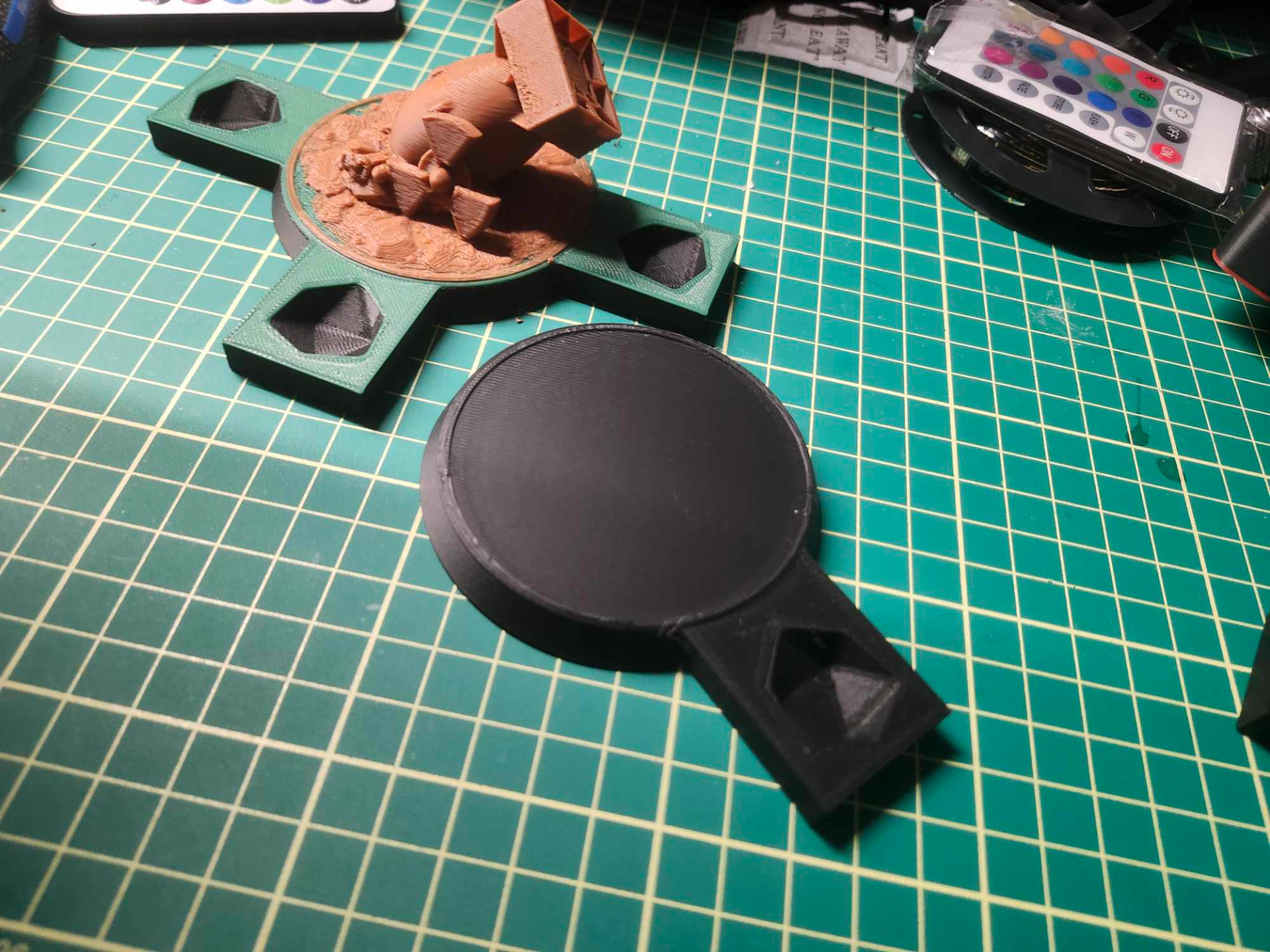 D20 Dice Holder With Base Template
