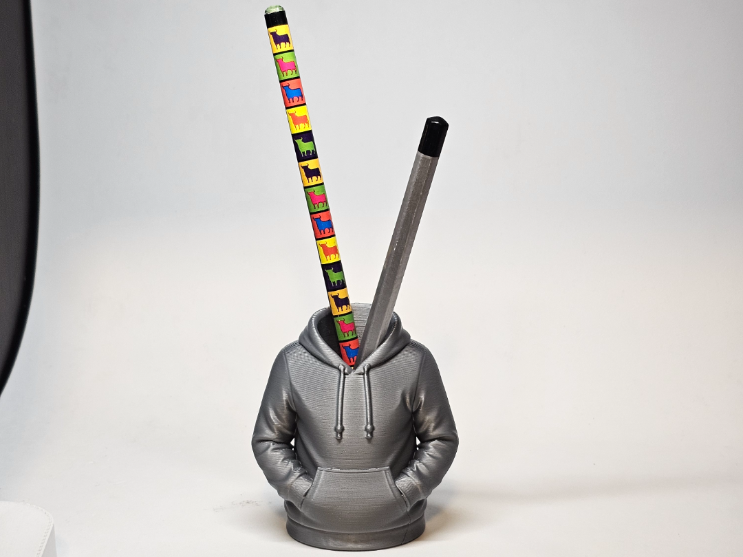 Cute hoodie pen holder desk | Sudadera lapicero