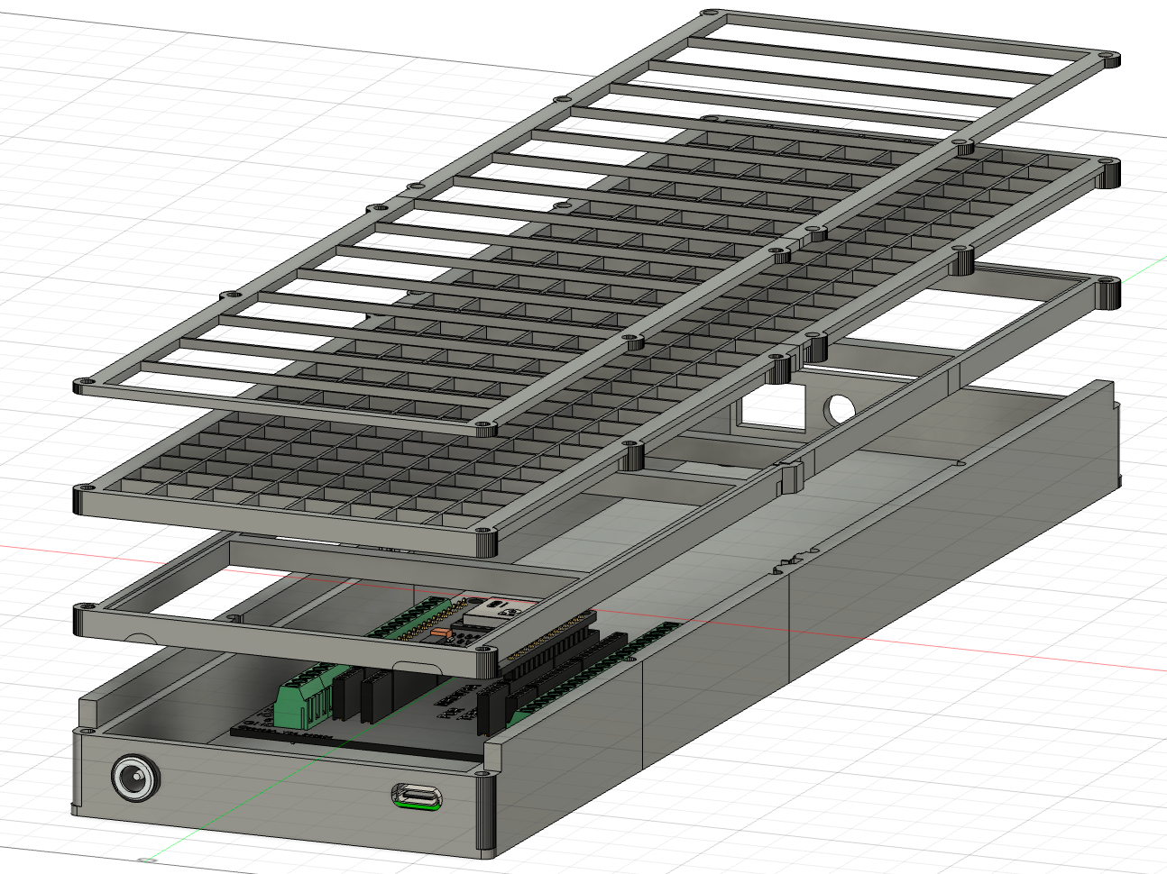 32x8 Matrix  ESP32  Case