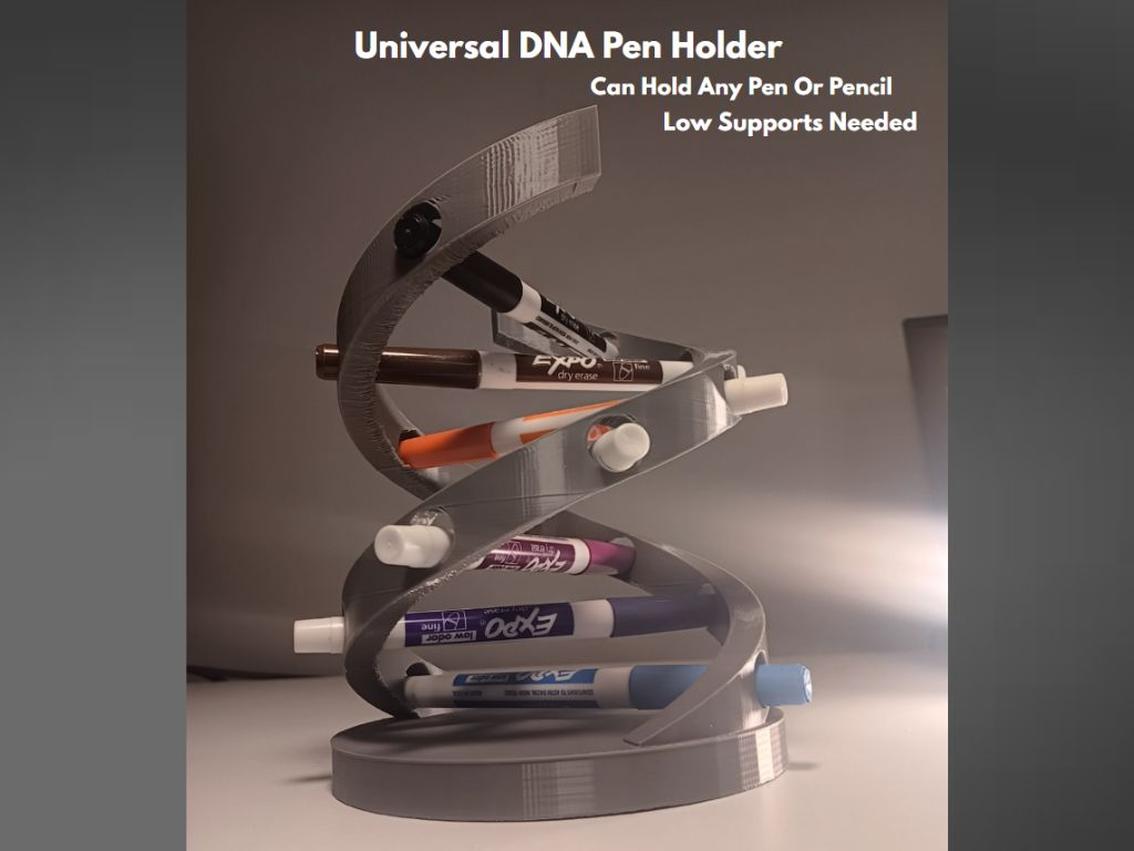 Universal DNA Pen Holder | Science Desk Tool