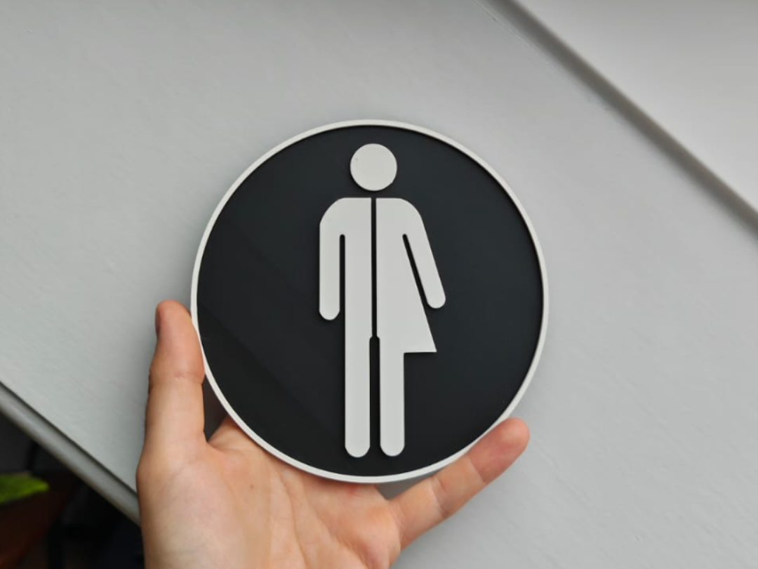 Toilet Sign Unisex