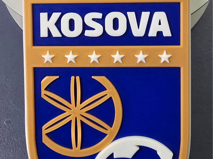 KOSOVA V2 3D LOGO 180MM V2 SERIES