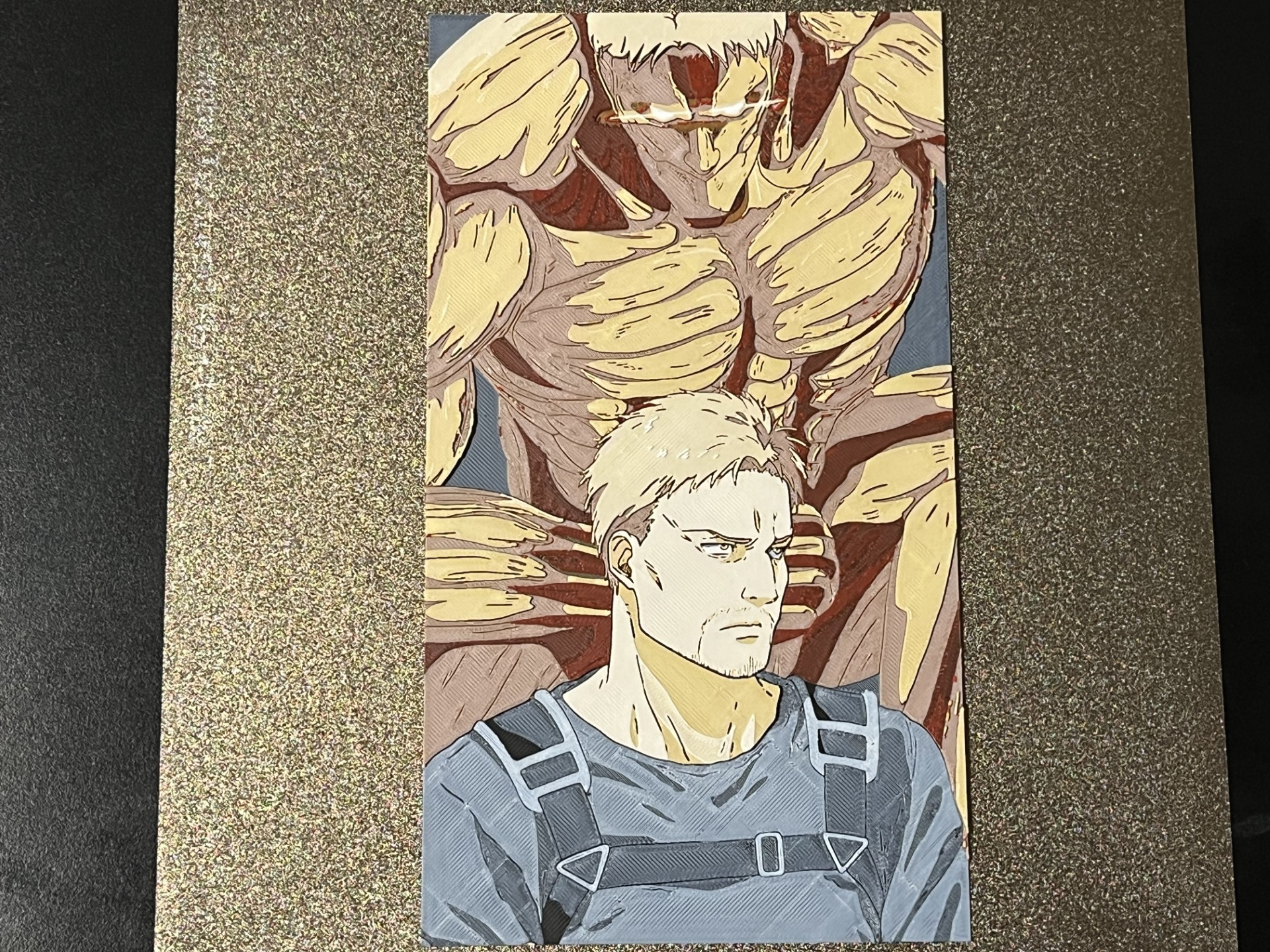 Attack on Titan Reiner and Armored Titan Hueforge