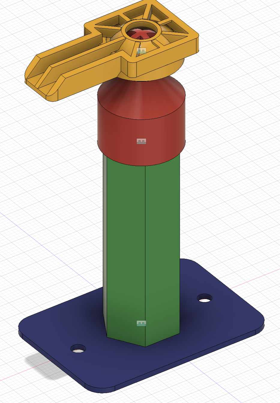 CARRERA SLOTCAR D132/D124 - Collumn Support Pillar