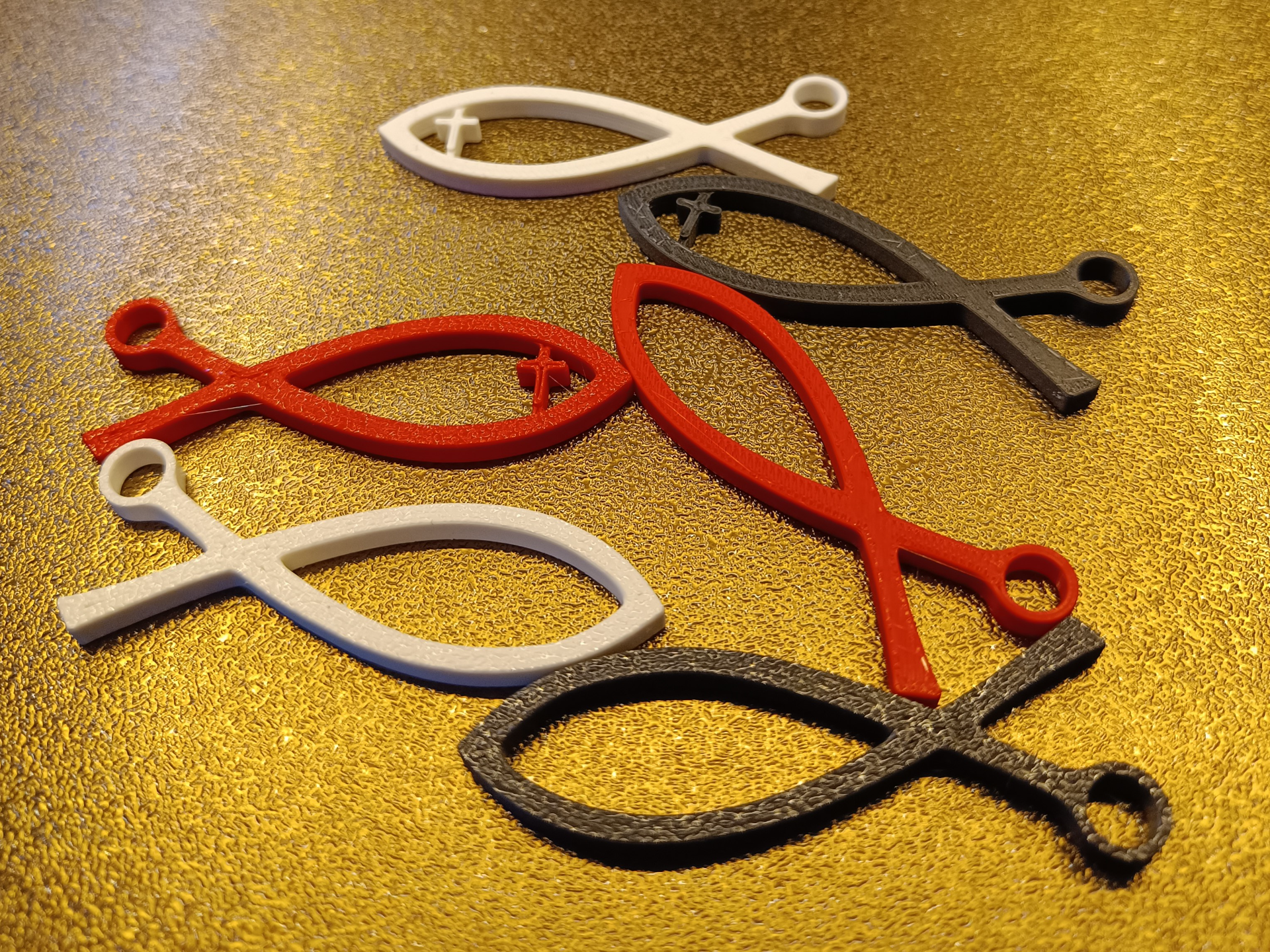 Keychain Ichthys Sign of Christianity