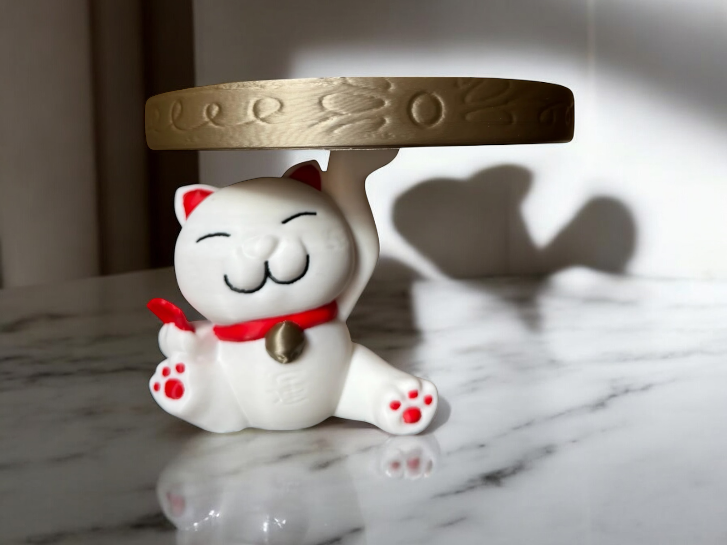 Lucky Cat - Tray / Trinket Holder