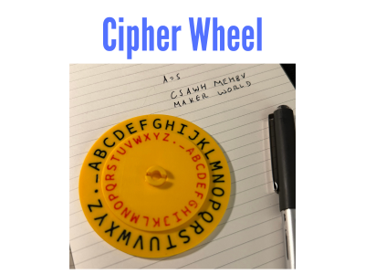 Cipher Wheel