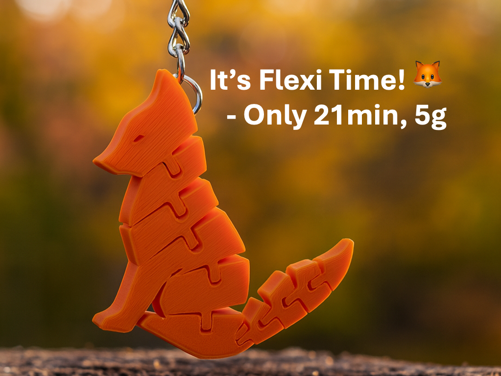 Flexi Fox - Keychain