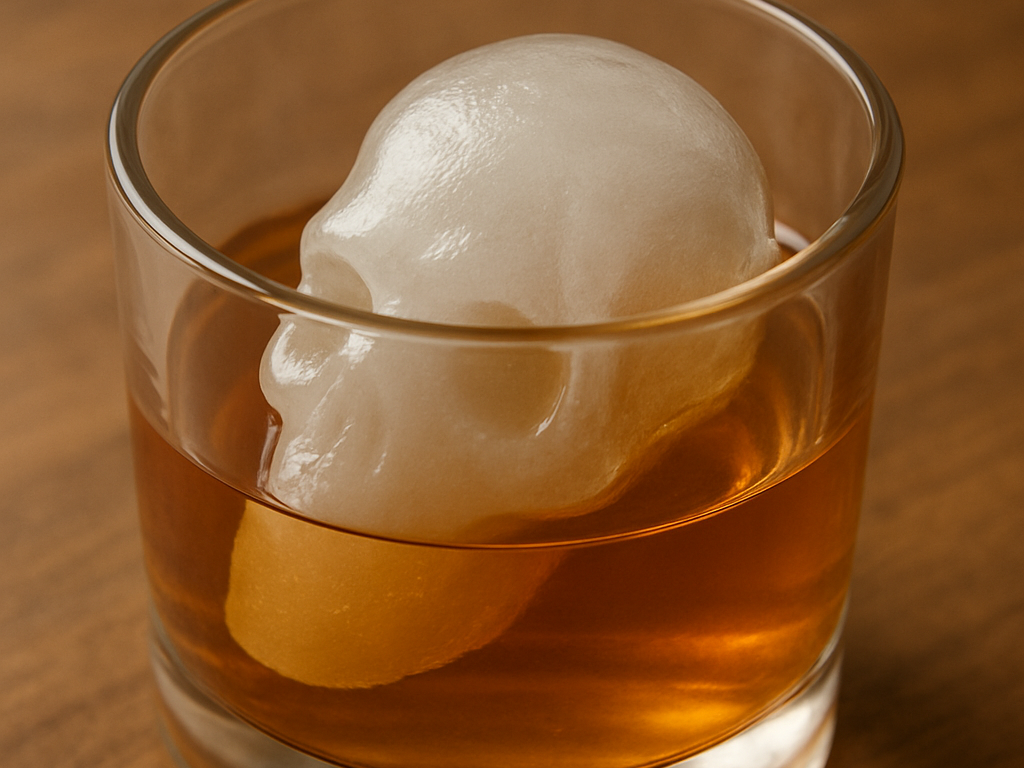 ice mold - skull shape