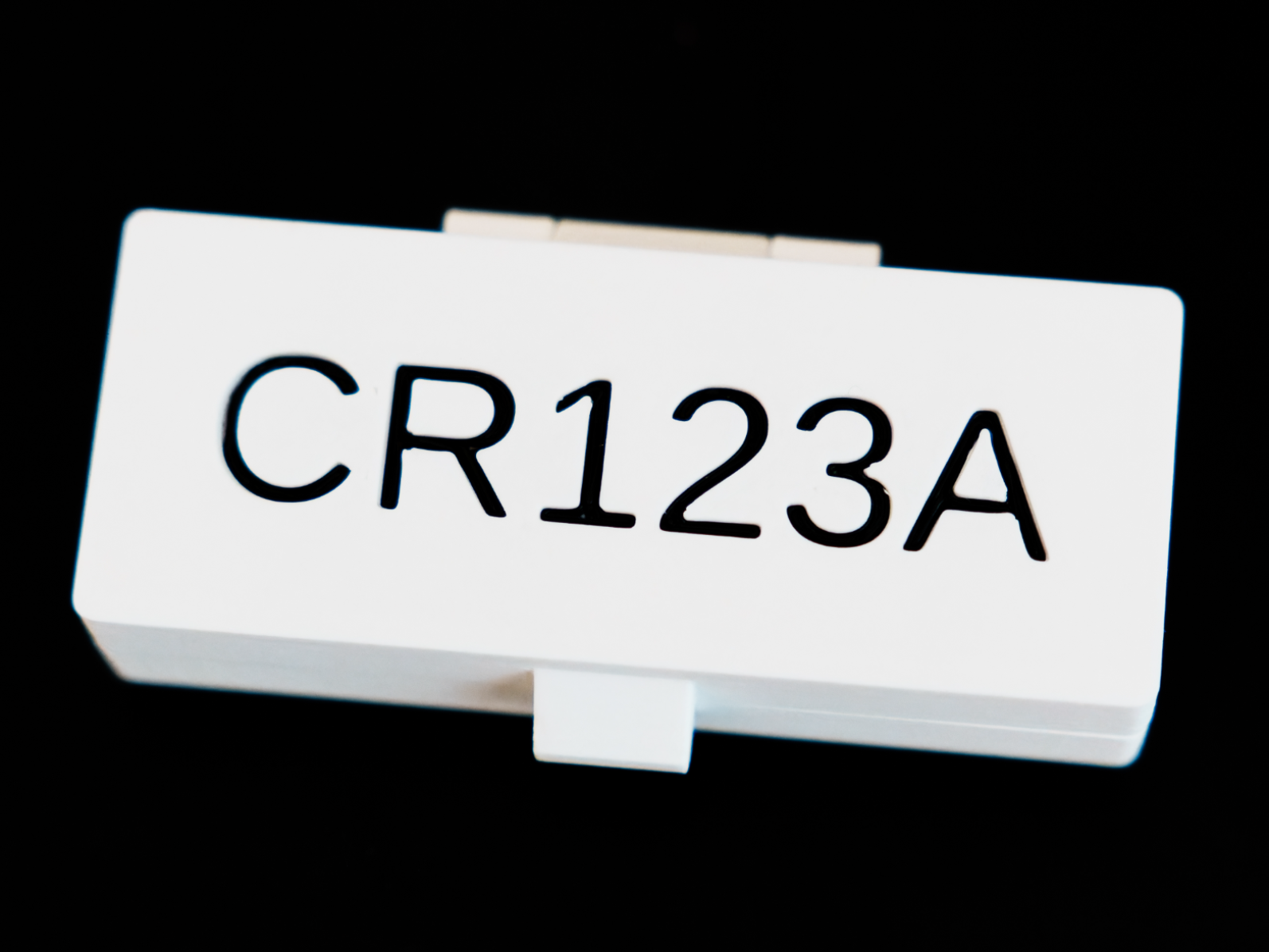 CR123A Battery Storage Box - Print-in-Place