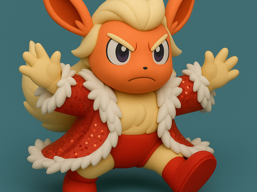 Flairion – Ric Flair Pokémon Fusion