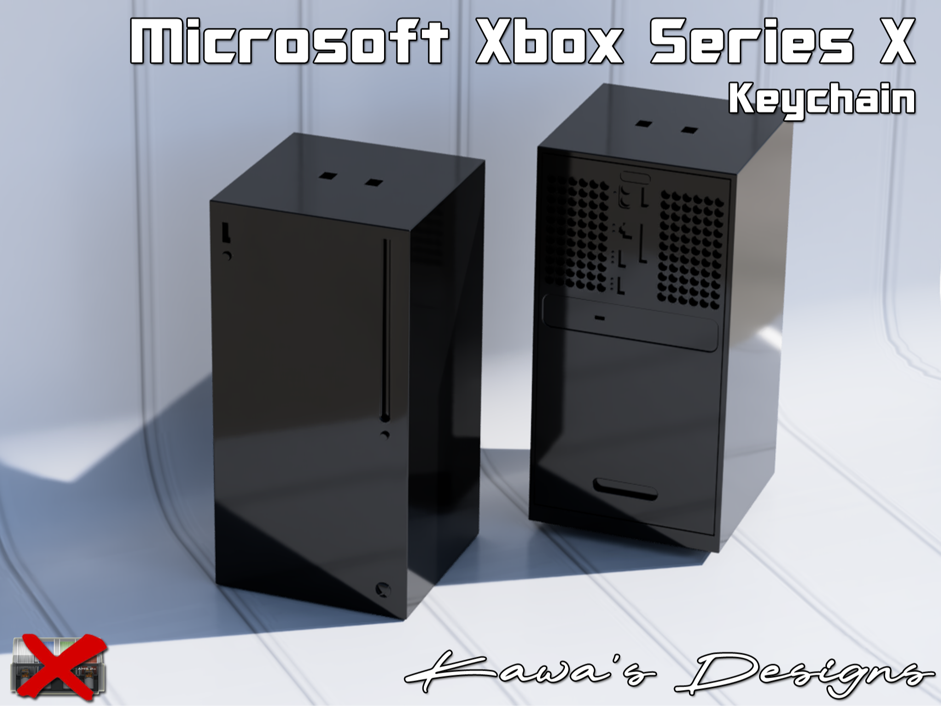 Microsoft Xbox Series X Keychain