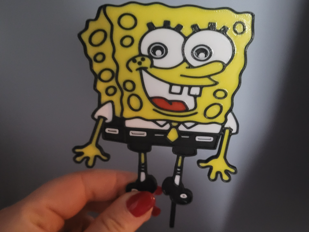 Topper na tort Spongebob