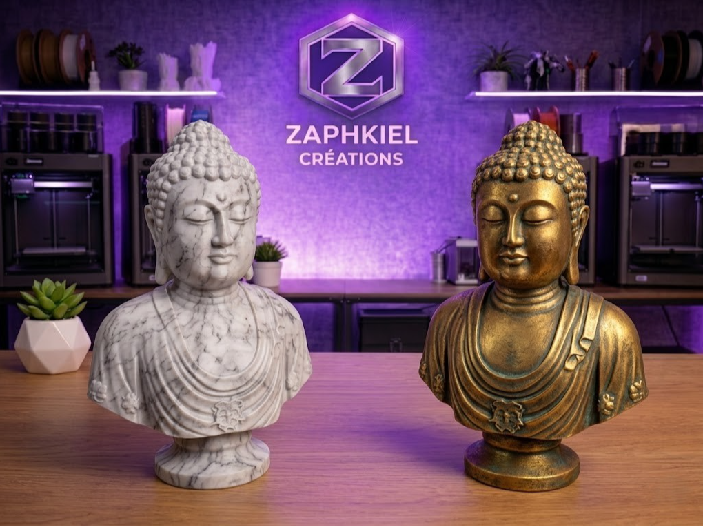 Buddha Bust – Version 10