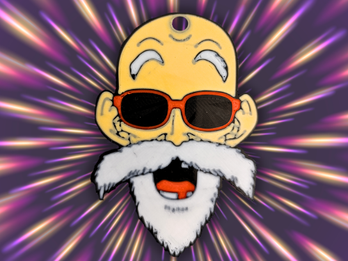 Llavero Maestro MutenRoshi Kame Sennin Dragon Ball
