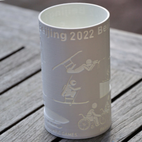 Cup With Topic Winter Paralympic