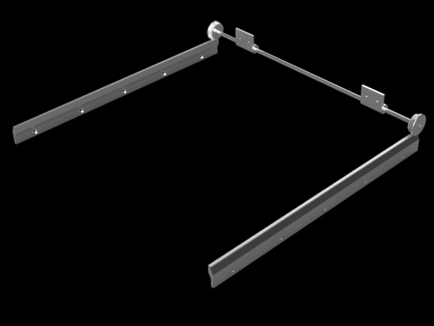 Parallel guide IKEA EKET drawer