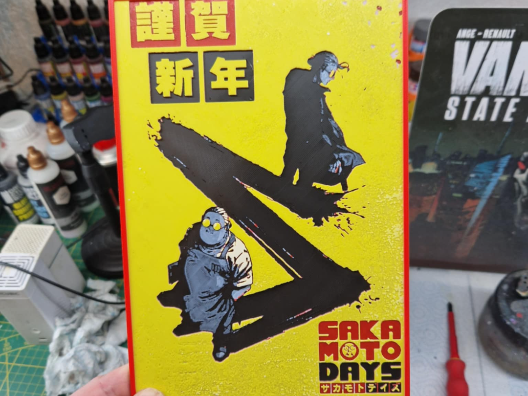 Sakamoto Days Hueforge