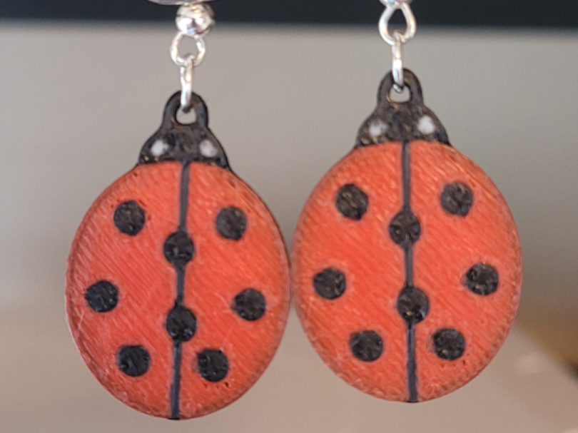 Ladybug Earrings