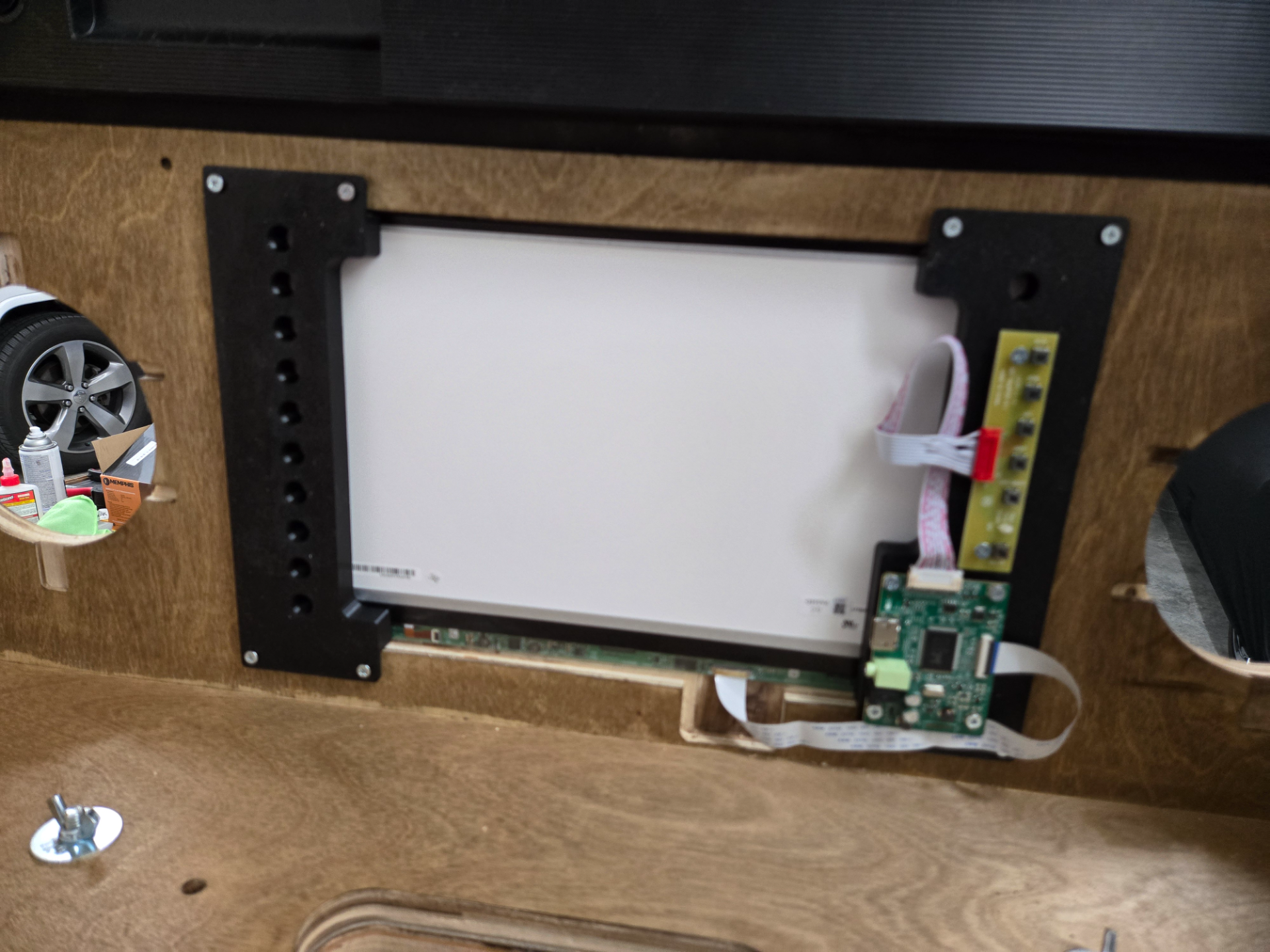 Virtual Pinball DMD Mounting Blocks