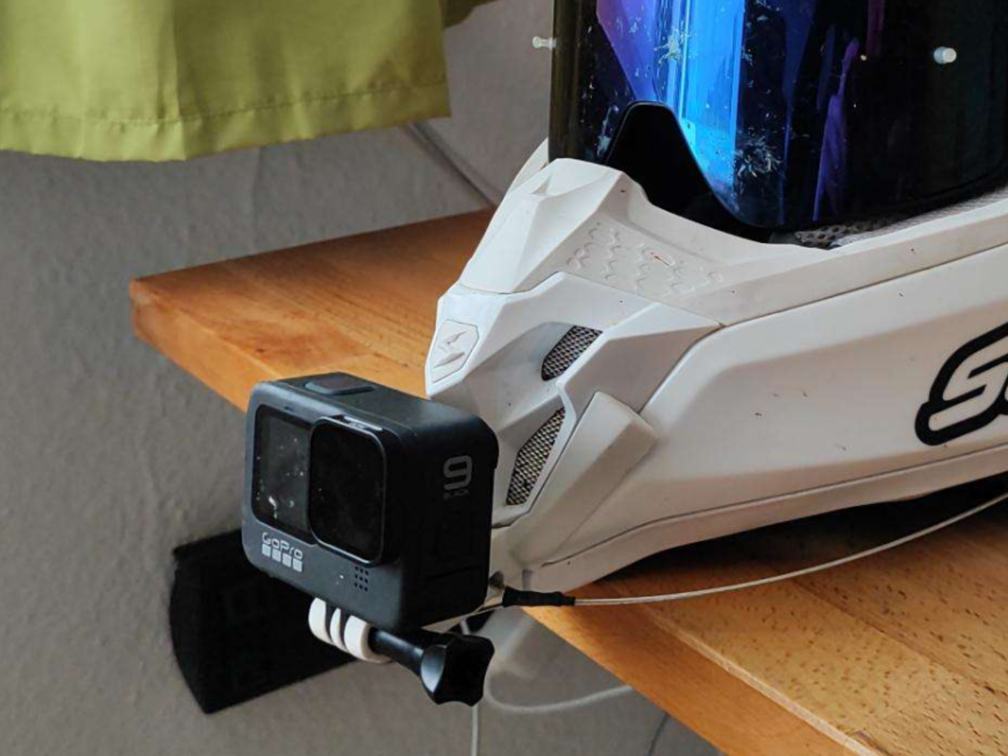 Scropion Exo VX16 Air Chin Mount Gopro Action cam